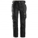 Pantalon tissu extensible Noir 